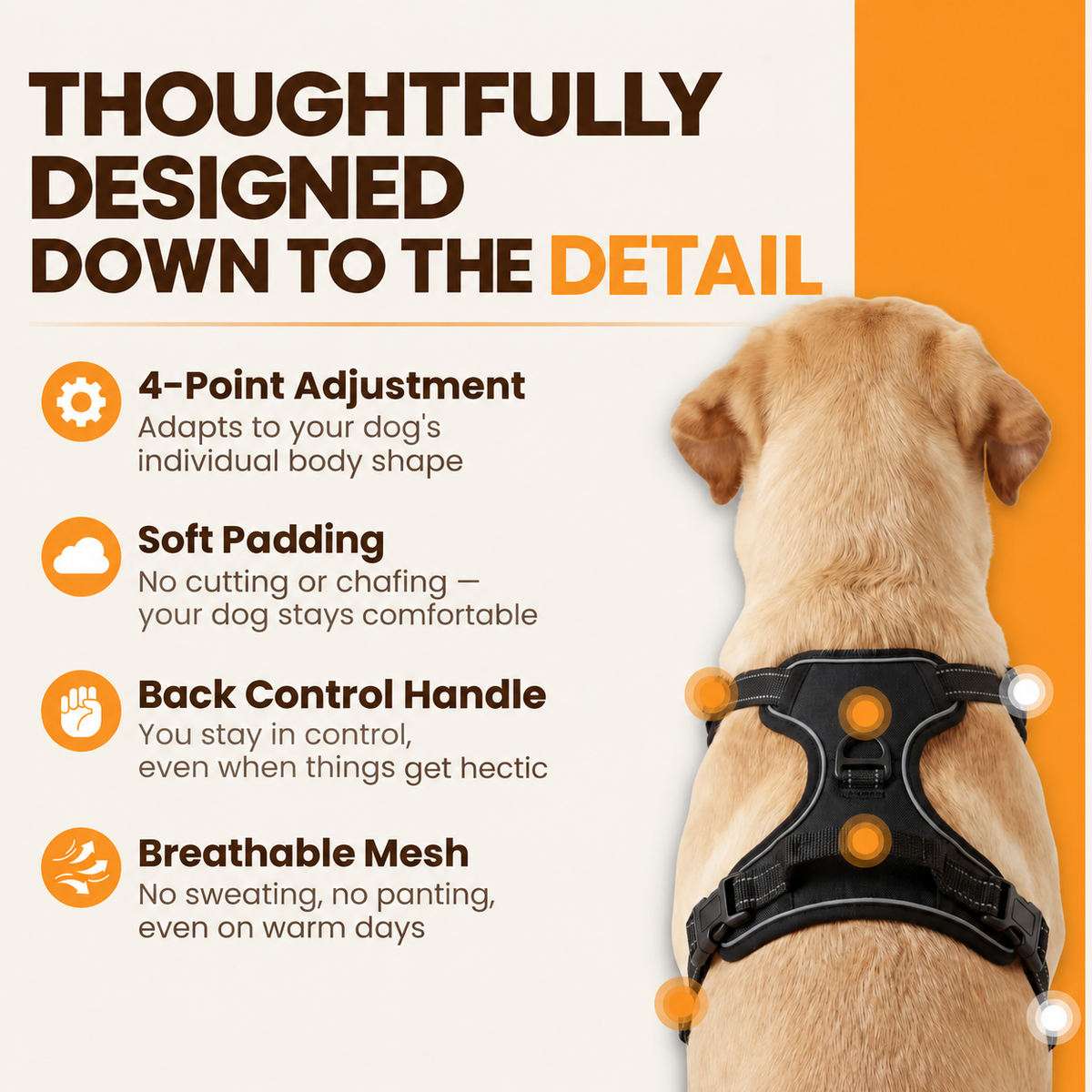 Amble Hound No-Pull Harness