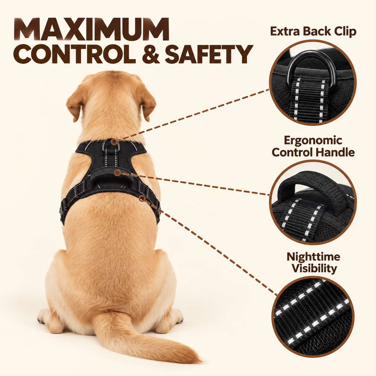 Amble Hound No-Pull Harness